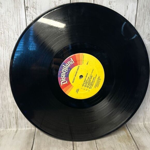 1979 Walt Disney Mickey Mouse Disco Vintage Vinyl LP Record Album - Picture 3 of 4